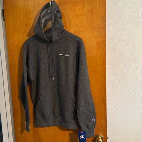 Champion Hoodie Mens Small Gray - Picture 1 of 4